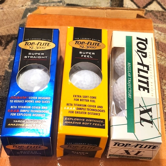Top Flite Other Lot Of 3 Top Flite Golf Ball Sleeves Poshmark
